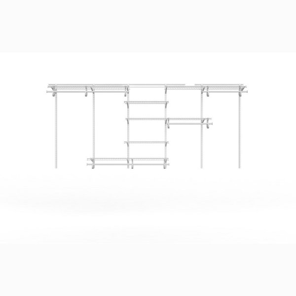 ClosetMaid 6 Shelf Adjustable ShelfTrack Wardrobe Shelving & Clothes